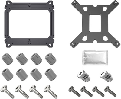 Устройство охлаждения(кулер) ID-Cooling SE-214-XT RGB Soc-AM5/AM4/1200/1700/1851 черный/белый 4-pin 16-27dB Al+Cu 180W 810gr Ret
