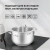 Кастрюля Rondell Calypso RDS-1672 5.8л. d=22см (с крышкой) стальной Кастрюля Rondell Calypso RDS-1672 5.8л. d=22см (с крышкой) стальной
