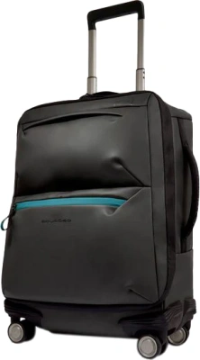 Чемодан Piquadro CORNER 2.0 BV6377C2OW/N 40x55x20см 32л. 2.9кг. полиуретан/полиэстер черный