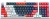 Клавиатура A4Tech S98 Sports механическая синий/белый USB for gamer LED (S98 SPORTS NAVY BLMS RED PLUS) кабель 1.8м
