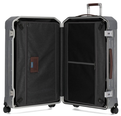 Чемодан Piquadro PQ LM (BV4427PQLM/NCU) 46x68x26.5см 69л. 4.68кг. поликарбонат/натур.кожа темно-серый