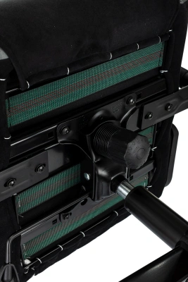 Кресло игровое Knight Regal Fabric черный/серый искусственная замша с подголов. крестов. металл