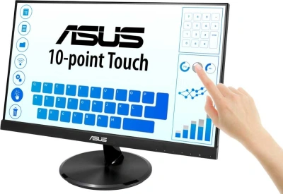 Монитор Asus 21.5" VT229H черный IPS LED 16:9 HDMI M/M глянцевая 1000:1 250cd 178гр/178гр 1920x1080 60Hz VGA FHD USB Touch 3.83кг