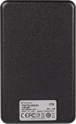 Жесткий диск Transcend USB3.0 2TB TS2TSJ25A3K StoreJet 25A3 2.5" черный