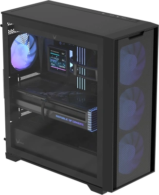 Корпус Formula Air Power GX600 Plus черный без БП ATX 7x120mm 5x140mm 2xUSB3.0 audio bott PSU