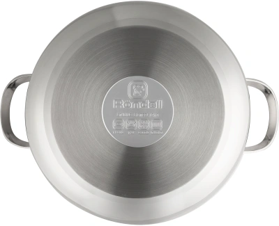 Кастрюля Rondell Calypso RDS-1672 5.8л. d=22см (с крышкой) стальной