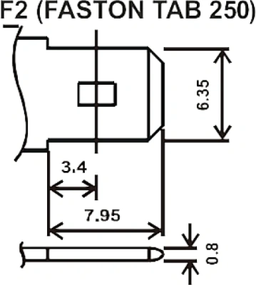 Батарея для ИБП WBR GP1245 12В 4.5Ач
