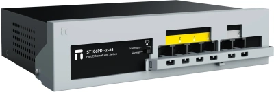 Коммутатор Netis ST106PDI-2-65 (L2) 6x100Мбит/с 4PoE 65W неуправляемый