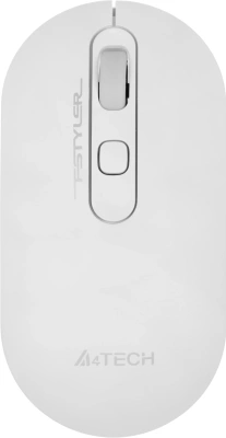 Мышь A4Tech Fstyler FG20 белый оптическая 2000dpi беспров. USB для ноутбука 4but (FG20 WHITE)