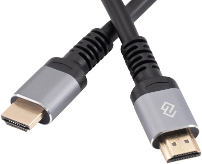 Кабель аудио-видео Digma D-HDMI-V2.0-3M HDMI (m)/HDMI (m) 3м. позолоч.конт. черный