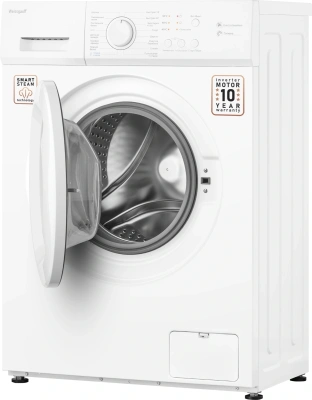 Стиральная машина Weissgauff WM 4506 Inverter Steam класс: A+++ загр.фронтальная макс.:6кг белый инвертор