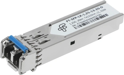 Трансивер Future Technologies FT-SFP-LX-1,25-13-20-D оптич. SFP SM 1.25Гбит/с Tx:1310нм до 20км