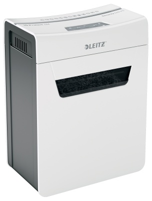 Шредер Leitz IQ Protect Premium 4M белый (секр.P-5) фрагменты 4лист. 14лтр. скрепки скобы