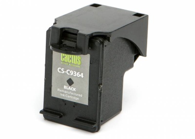 Картридж струйный Cactus CS-C9364 №129 черный (15мл) для HP PS 8053/8753/5943/2573/DJ 5900series с чипом