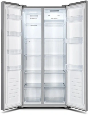Холодильник Gorenje NRS81714SI 2-хкамерн. серый металлик инвертер