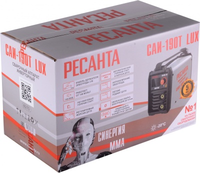 Сварочный аппарат Ресанта САИ-190Т LUX инвертор ММА DC 7.2кВт