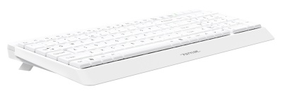 Клавиатура A4Tech FK15 белый USB (FK15 WHITE) кабель 1.5м