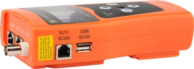 Тестер кабельный Lanmaster LAN-PRO-L/TPK-N-8R оранжевый/черный