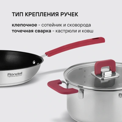 Набор посуды Rondell Savvy RDS-1662 8 предметов