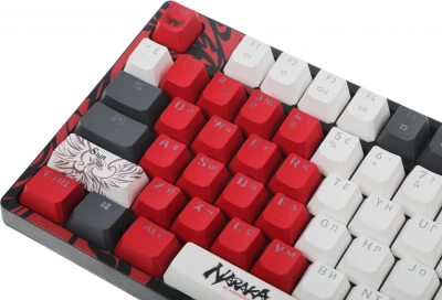 Клавиатура A4Tech S87 Naraka механическая черный/красный USB for gamer LED кабель 1.8м