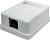 Розетка Suprlan 10-0307-1 наклад. RJ45 1 кат.5E UTP бел.