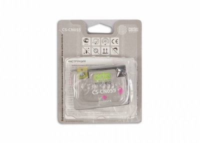 Картридж струйный Cactus CS-CN055 №933XL пурпурный (14мл) для HP DJ 6600 с чипом