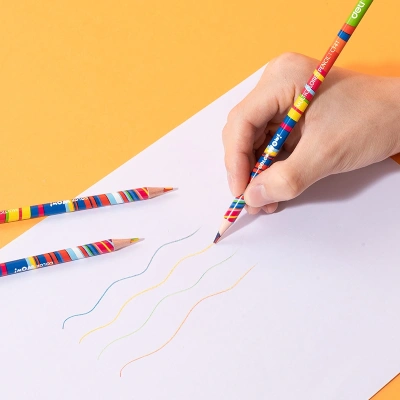 Карандаши цв. Deli EC141 Colorwow 3мм кругл. туба (28шт) 28 карандашей