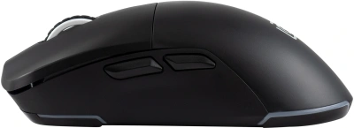 Мышь Оклик 900GMW черный оптическая 26000dpi беспров. BT/Radio USB 6but (1796786)