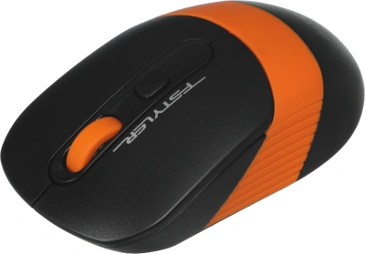 Мышь A4Tech Fstyler FG10 черный/оранжевый оптическая 2000dpi беспров. USB 4but (FG10 ORANGE)