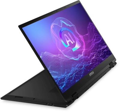 Ноутбук MSI Summit Pro 16 AI A2HVETG-084RU Core Ultra 9 285H 32Gb SSD1Tb NVIDIA GeForce RTX4050 6Gb 16" IPS Touch QHD+ (2560x1600) Windows 11 Pro black WiFi BT Cam (9S7-159631-084)