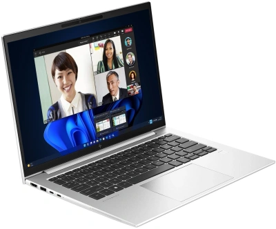 Ноутбук HP EliteBook 840 G10 Core i5 1335U 16Gb SSD512Gb Intel Iris Xe graphics 14" IPS WUXGA (1920x1200) FreeDOS silver WiFi BT Cam (C85G0UA)