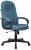 Кресло руководителя Бюрократ T-898 синий 38-415 крестов. пластик