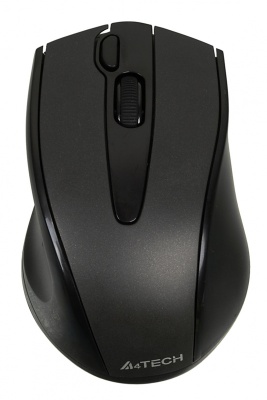 Мышь A4Tech V-Track G9-500F черный оптическая 1200dpi беспров. USB 4but