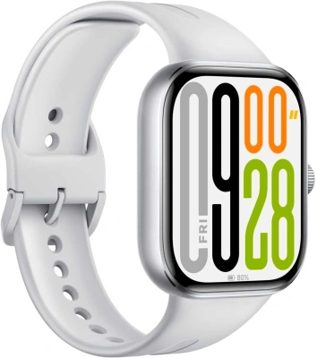 Смарт-часы Xiaomi Redmi Watch 5 2.07" AMOLED корп.серебристый рем.серый разм.брасл.:135-205мм (BHR9381GL)