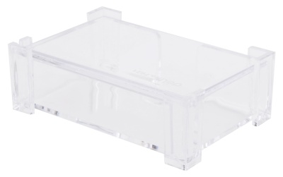 Подставка Deli E7621 для визиток 103х68х34мм прозрачный