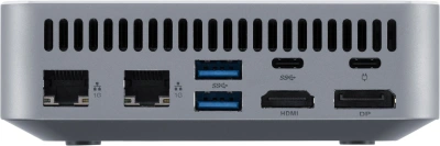 Неттоп IRU Tactio 515 i5 12450H (2) 16Gb SSD512Gb Iris Xe без ОС 2xGbitEth WiFi BT 100W серый (RUS) (2195519)