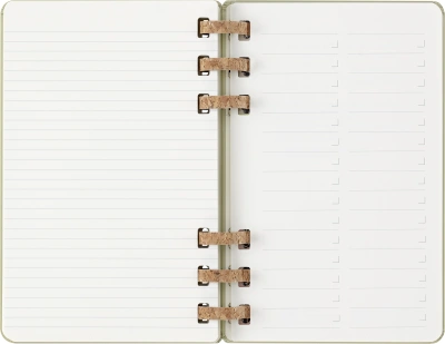 Еженедельник Moleskine ACADEMIC SPIRAL Large 150х210мм 200стр. спираль киви