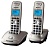 Р/Телефон Dect Panasonic KX-TG2512RUN платиновый (труб. в компл.:2шт) АОН