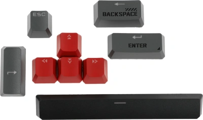 Клавиатура A4Tech S98 механическая красный/красный USB for gamer LED (S98 RED) кабель 1.8м