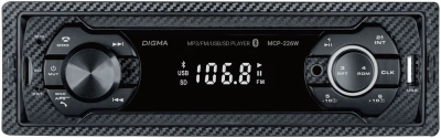 Автомагнитола Digma MCP-226W 1DIN 4x45Вт 2