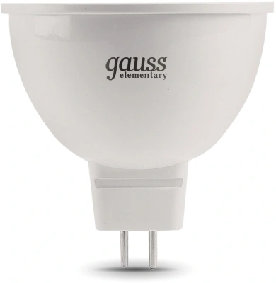 Лампа светодиодная Gauss Elementary 13511 11Вт цок.:GU5.3 софит 180B св.свеч.бел.теп. MR16 (упак.:1шт)