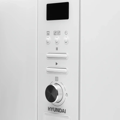 Микроволновая печь Hyundai HBW 2040 WG 20л. 800Вт белый (встраиваемая)