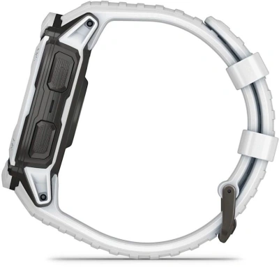 Смарт-часы Garmin Instinct 2X Solar 50мм 1" MIP корп.белый/черный рем.белый (010-02805-04)