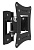 Кронштейн для телевизора Buro FL0 черный 20"-29" макс.15кг настенный поворот и наклон