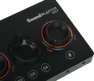 Звуковая карта Creative USB Sound BlasterX GC7 (Super X-Fi Ultra DSP) 7.1 Ret