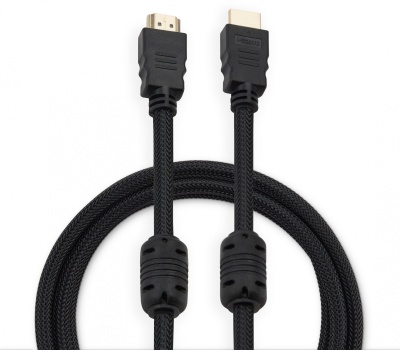 Кабель аудио-видео Buro HDMI (m)/HDMI (m) 3м. феррит.кольца позолоч.конт. черный (HDMI-V1.4-3MC)