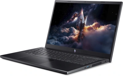 Ноутбук Acer Nitro V 15 ANV15-52-57BB Core i5 13420H 16Gb SSD512Gb NVIDIA GeForce RTX5050 8Gb 15.6" IPS FHD (1920x1080) Windows 11 Home black WiFi BT Cam (NH.U1PAA.004)