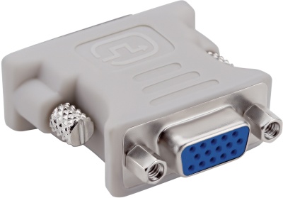 Адаптер Buro DVI-I(m) VGA (f)