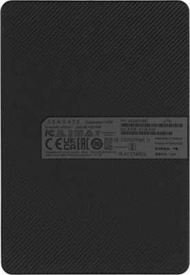 Жесткий диск Seagate USB3.0 4TB STKM4000400 Expansion Portable 2.5" черный