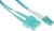 Патч-корд Lanmaster LAN-2LC-2SC/OM3-1.0 2x50/125 OM3 LC дуплекс-SC дуплекс 1м LSZH